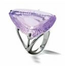 Lalique Crystal Ring