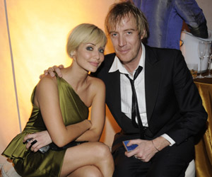 Music artist Natalie Imbruglia and actor Rhys Ifans  Photograph by: Getty Images/Atlantis, The Palm