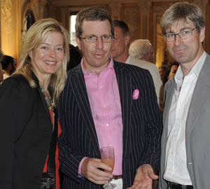 Lady Helen Taylor, Marc Glimcher and Timothy Taylor Photo SGP 