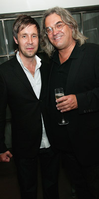 Paddy Considine and Paul Greengrass the Director of the Film