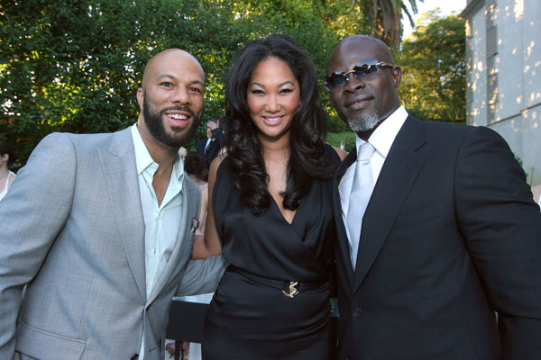 Common, Kimora Lee Simmons and Djimon Hounsou