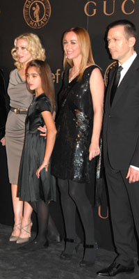 Madonna and her daughter Frida Giannini and Billy Lee