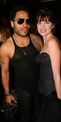 louis_vuitton_SS 09 Show Lenny Kravitz and Cecile Cassel