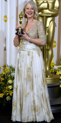 Dame Helen Mirren at the 79th Annual Academy Awards at the Kodak Theatre in Hollywood