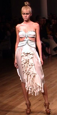 Afshin Feiz S/S 09 Collection London Fashion Week