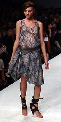Aminaka Wilmont S/S '09 London Fashion Week