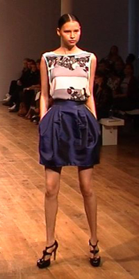 louise Amstrup Spring/Summer 09 Collection London Fashion Week