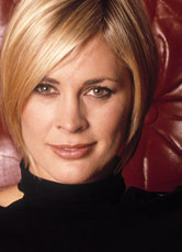 A picture of Jenni Falconer the new face of the National Lottery Draw